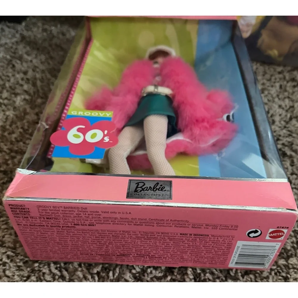 Mattel Groovy 60's Barbie Doll-Great Fashions of the 20th Century  (NWT)